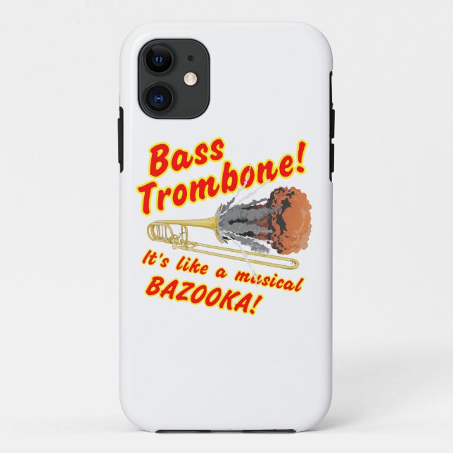 Coques Case-Mate iPhone Bazooka bas de musical de trombone (Dos)