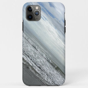 Case-Mate iPhone Case Beach Ocean Waves Water Sky Blue White Grey Photo