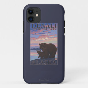 Coque Case-Mate Pour iPhone Bear and Cub - Denali National Park, Alaska