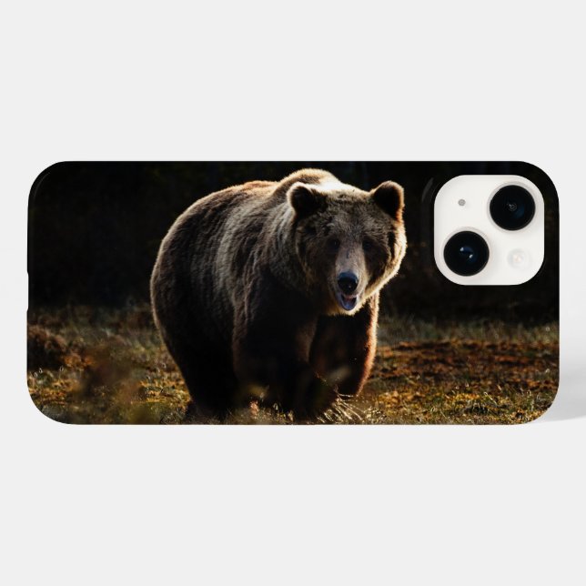 Coques Case-Mate iPhone Bear iPhone 14 Case (Verso (horizontal))