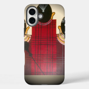 iPhone 16 Plus Case Beau Africain Ethnic Tribal Masai Ornaments.pn