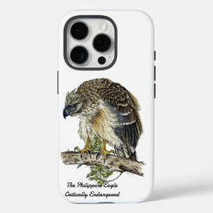 Coques iPhone 16 Pro Beau aigle en voie de disparition peint à la main