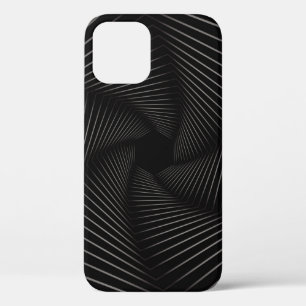 Case-Mate iPhone Case Beau art de ligne géométrique fond abstrait
