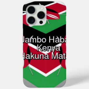 Coque iPhone 15 Pro Max 🇰 🇪 Beau Beau Drapeau Kenyan
