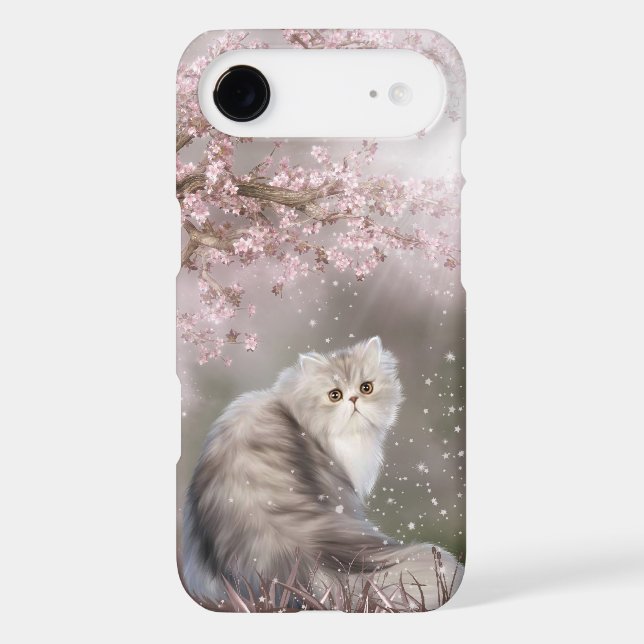 Coques Case-Mate iPhone Beau chat persan de minou (Verso)