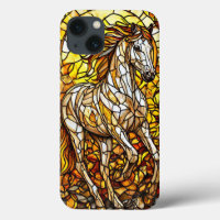 Beau Cheval Verre Artisanal Cheval Amour