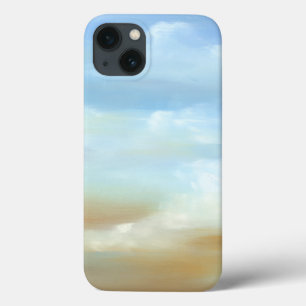 iPhone 13 Coque Beau ciel avec les nuages pelucheux