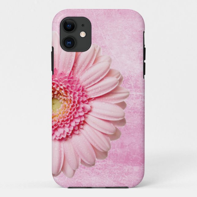Coques Case-Mate iPhone Beau cru rose de marguerite de Gerbera (Dos)
