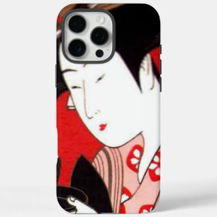iPhone 16 Pro Max Case Beau design d'art japonais