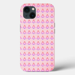 Case-Mate iPhone Case Beau, Étonnant, Arbre de Noël Rose