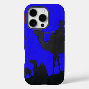 iPhone 16 Pro Case Beau Extraordinaire Sunset Camel Safari Art Imprim