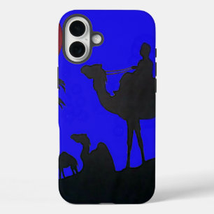 Coques iPhone 16 Plus Beau Extraordinaire Sunset Camel Safari Art Imprim