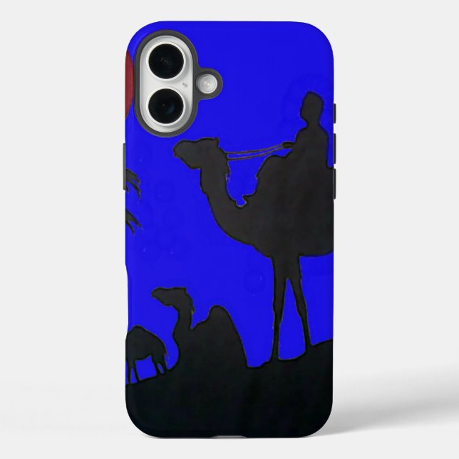 Coques Case-Mate iPhone Beau Extraordinaire Sunset Camel Safari Art Imprim (Verso)