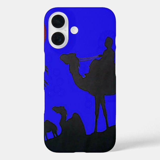 Coques Case-Mate iPhone Beau Extraordinaire Sunset Camel Safari Art Print/ (Verso)