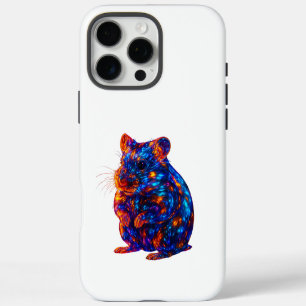 Coques iPhone 16 Pro Max Beau Hamster brillant Art