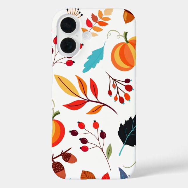 Coques Case-Mate iPhone Beau Motif d'automne (Verso)