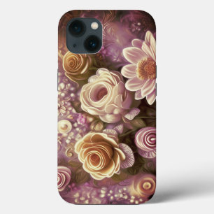 Case-Mate iPhone Case Beau Motif de Fleur Acrylique Coque-Mate iPhone