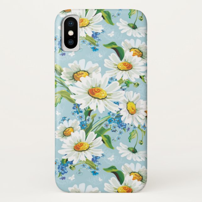 Coques Case-Mate iPhone Beau motif floral lumineux élégant 2 (Dos)