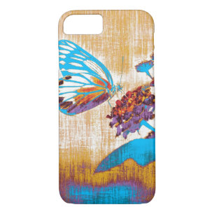 Etui iPhone Case-Mate Beau Papillon vintage sur Flower