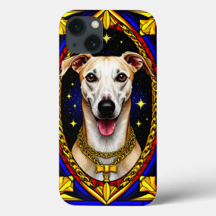 Case-Mate iPhone Case Beau portrait de chien dans une œuvre d'art en ver