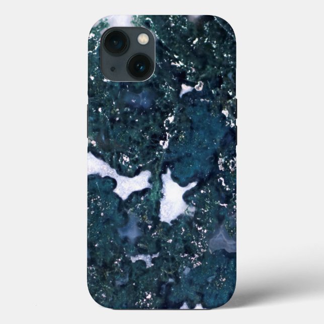 Coques Case-Mate iPhone Beau Quartz Parmi Noir (Verso)