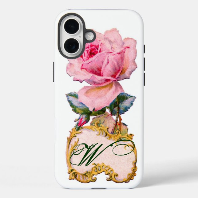 COQUES Case-Mate iPhone BEAU ROSE ROSE ROSE MONOGRAM (Verso)