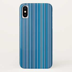 Etui iPhone Case-Mate Beaucoup de bandes multicolores en bleu