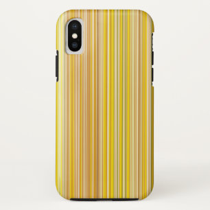 Coque Case-Mate Pour iPhone Beaucoup de bandes multicolores en jaune...