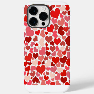 Coque Pour Pour iPhone 14 Pro Max Beaucoup de Coeurs d'Amour Mosaïque