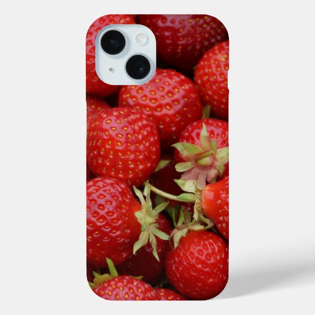 Coques Case-Mate iPhone Beaucoup de fraises fraîches (Verso)
