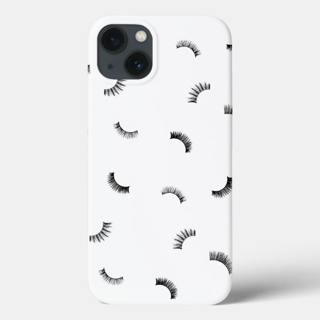 Coques Case-Mate iPhone Beaucoup de Motif de cils (Verso)