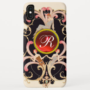 COQUE Case-Mate POUR iPhone BEAUTÉ ART DÉCO MODE RUBIS ROUGE PIERRE PRÉCIEUSE