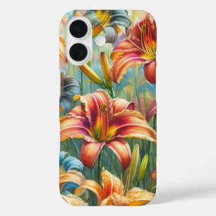 Coque Pour iPhone 16 Beauté de Lilies, aquarelle par Natasha Us