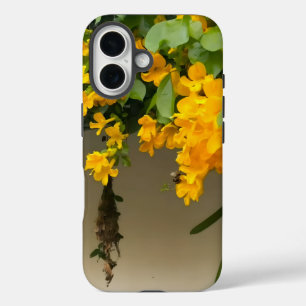 Coque Pour iPhone 16 Beauté Fleur d'Or