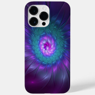 Coque Pour Pour iPhone 14 Pro Max Beauté florale abstraite, art fractal coloré de fl
