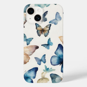 Coque Pour iPhone 14 Beautés papillons