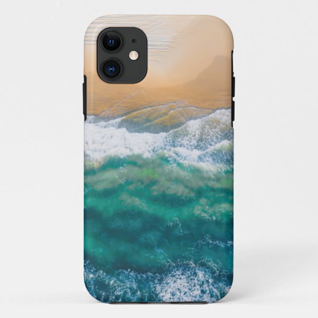 Coques Case-Mate iPhone Beautiful beach crystal blue sea (Dos)