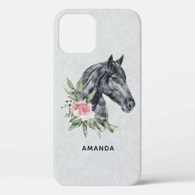 Coques Case-Mate iPhone Beautiful Horse Head (Verso)