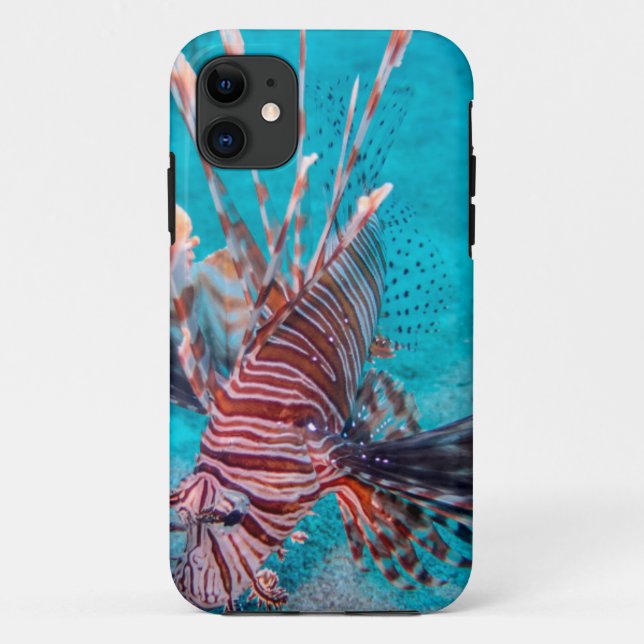 Coques Case-Mate iPhone Beaux poissons rouges de lion (Dos)