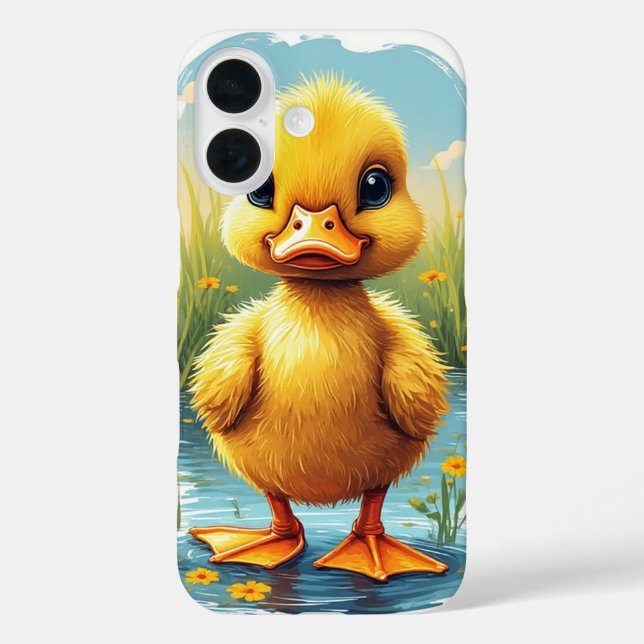 Coques Case-Mate iPhone Bébé Canard (Verso)