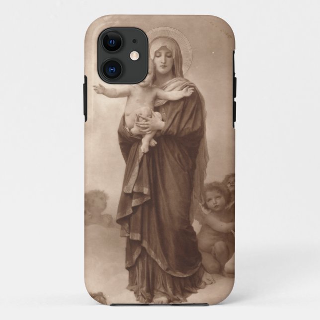 Coques Case-Mate iPhone Bébé Jésus et Mère Marie (Dos)