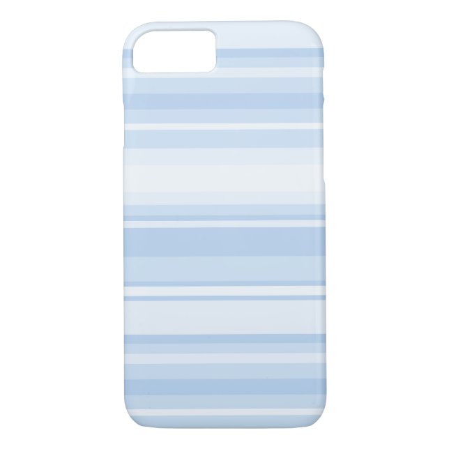 Coques Case-Mate iPhone Bébé rayures bleues (Dos)
