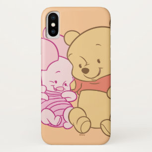 Coques Pour iPhone Bébé Winnie l'accroupie et l'accroupissement des p