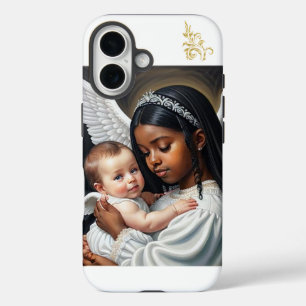 Coque Pour iPhone 16 bébés anges