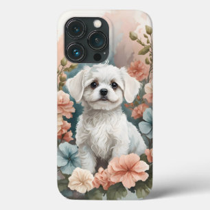 Case-Mate iPhone Case Bébés mignons animaux   Mignonne chiot maltais bla
