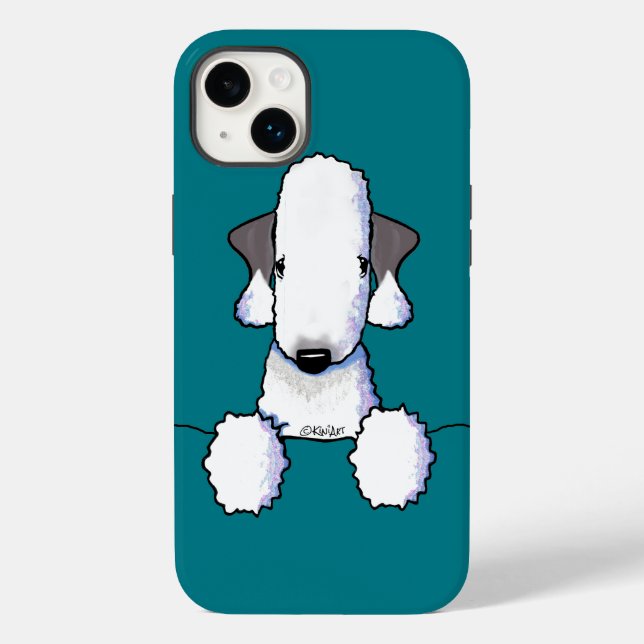 Coques Case-Mate iPhone Bedlington Terrier (Verso)