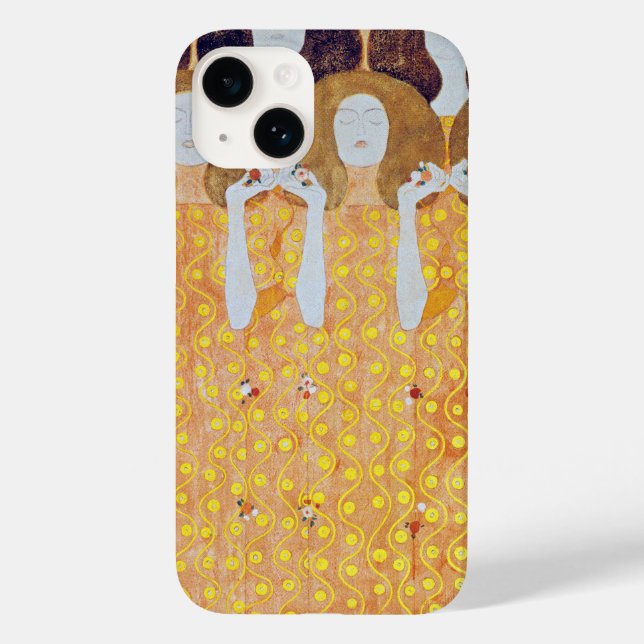 Coques Case-Mate iPhone Beethoven Frieze (détail), Gustav Klimt (Verso)