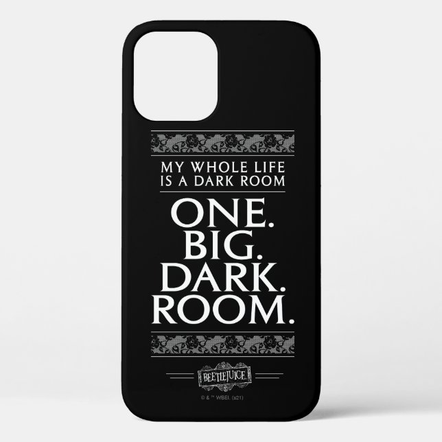 Coques Case-Mate iPhone Beetlejus | Toute Ma Vie Est Une Chambre Sombre (Verso)