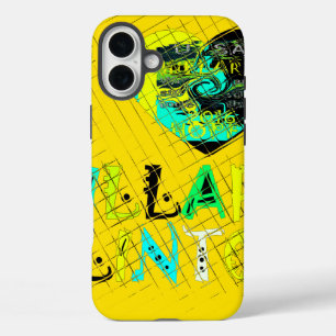 iPhone 16 Plus Case Bel espoir extraordinaire d'or drôle Hillary pour