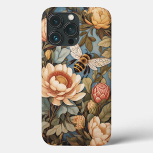 Case-Mate iPhone Case Belle Abeille De Jardin Avec Fleurs Protea